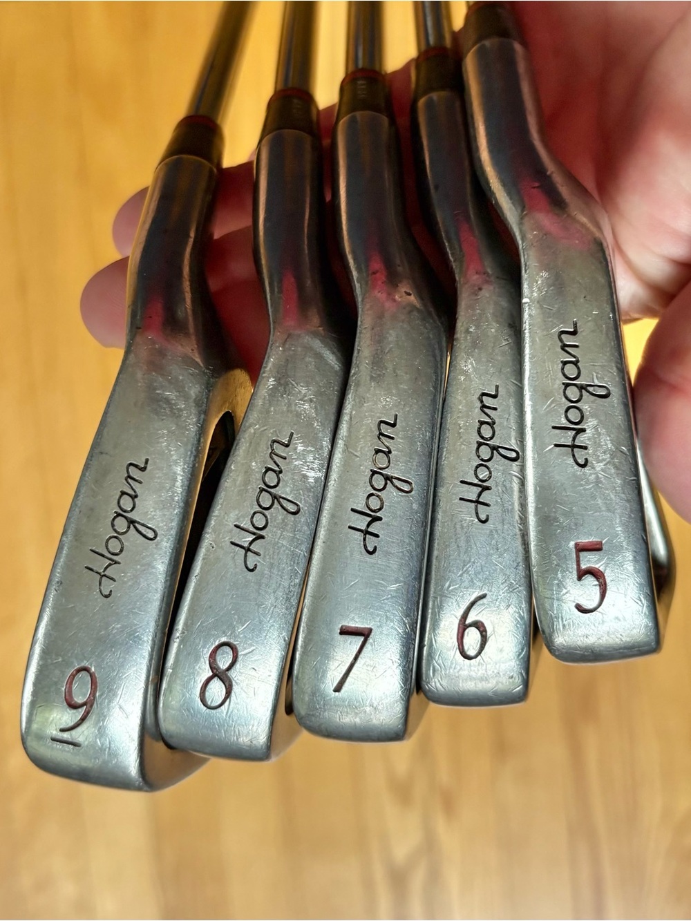 Ben Hogan H40 Iron Set 5-9 Steel Regular Flex Apex 3 Right Handed RH